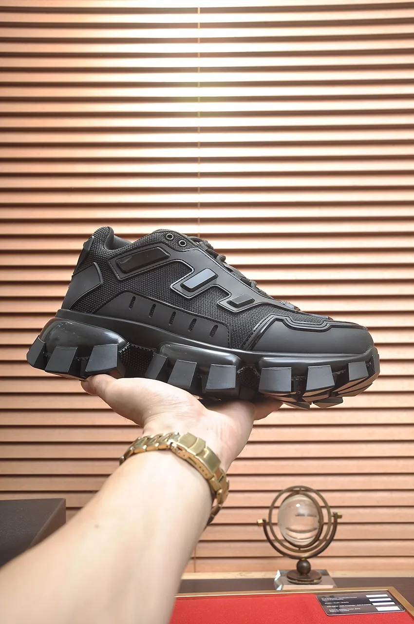 Men's shoes 💰620💶[PRADA] Top original items, new seasonal styles, high quality original items, top original breathable fabric + imported glue, imported stretch fabric inside with original cowhide foot pads, original air cushion outsole! Quality guaranteed! Code 38-45 (45 customized)